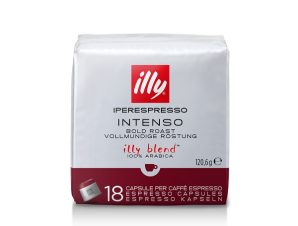 Κάψουλες espresso Intenso για μηχανή Iperespresso Illy (18 τεμ)