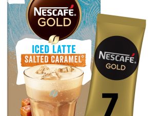 Στιγμιαίος Καφές Iced Latte Salted Caramel σε φακελάκια Nescafe Gold (7 τεμ)