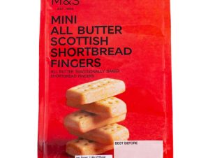 Μίνι Σκωτσέζικα Shortbread Βουτύρου Marks & Spencer (125 g)