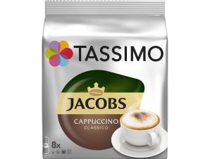 Κάψουλες Cappuccino Για Μηχανή Tassimo Jacobs (8 τεμ)