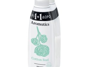 Αφρόλουτρο Cotton Feel Aromatics (2X650ml) 1+1 δώρο