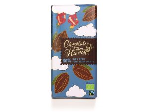 Βιολογική Fairtrade Σοκολάτα Υγείας Peru 80% From Heaven (100g)
