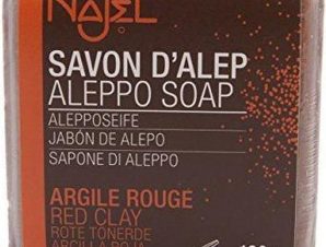 Απολεπιστικό Σαπούνι Χαλεπίου με Κόκκινη Άργιλο Najel (100g)