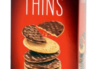 Μπισκότα με Σοκολάτα Γάλακτος Digestive Thins McVitie’s (150g)