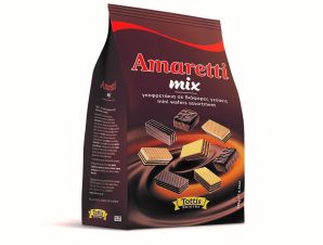 Γκοφρετάκια σε Διάφορες Γεύσεις Mix Amaretti (175g)