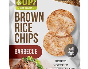 Τσιπς Ρυζιού Ολικής Άλεσης με Barbecue Rice Up! (60g)
