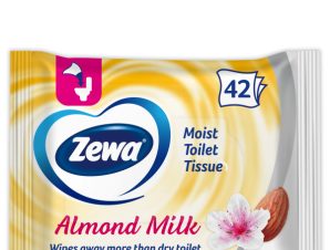 Υγρό Χαρτί Υγείας Almond Milk Moist Zewa (42 τεμ)